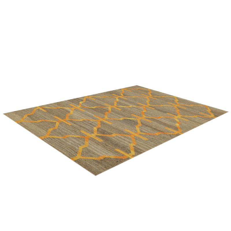 Geometric Flatweave 90cm X 140cm Area Rug
