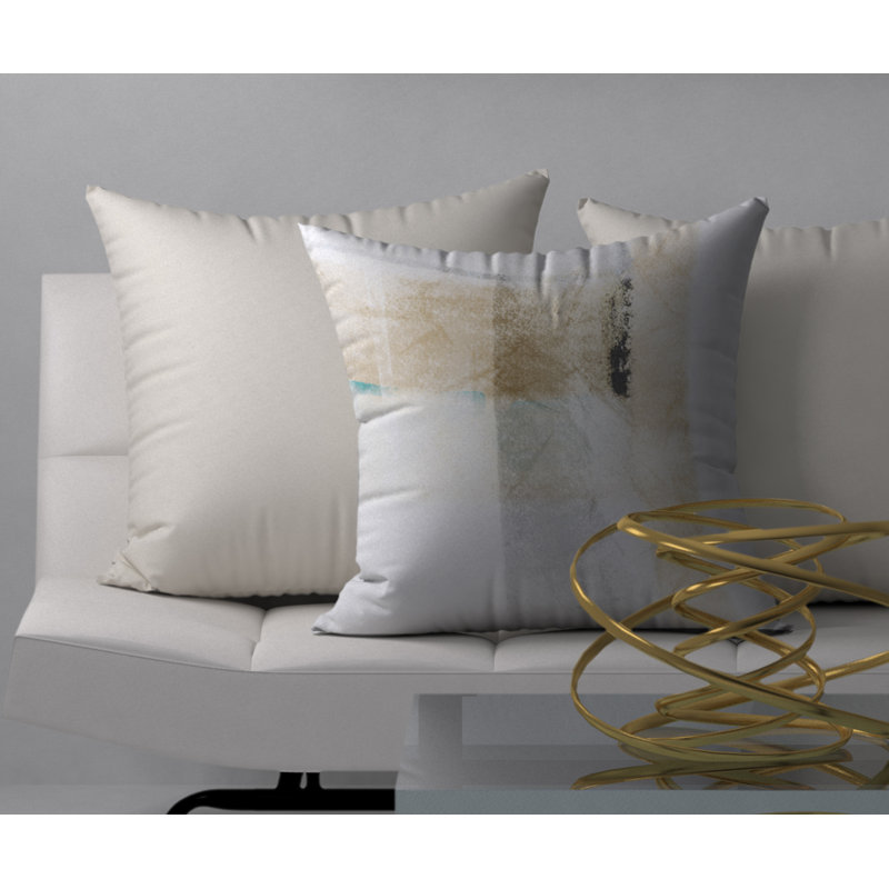 Reversible Throw Pillow, 18" x 18"