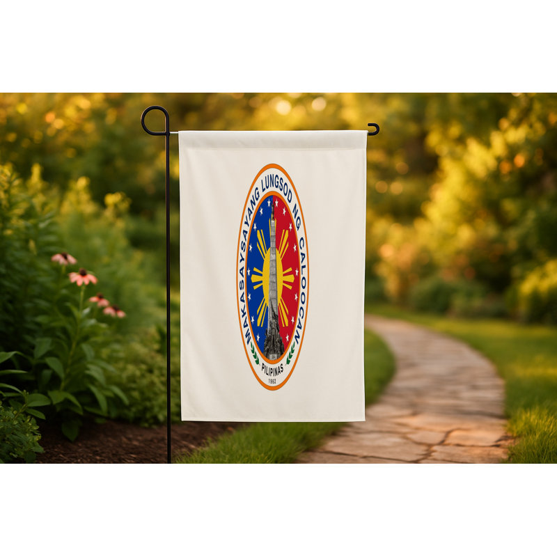 Drapeau de la ville de Caloocan - drapeau extérieur