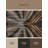 Soft Plush Benziger Eclectic Starburst Area Rug in Brown – Beige Binding-360145351