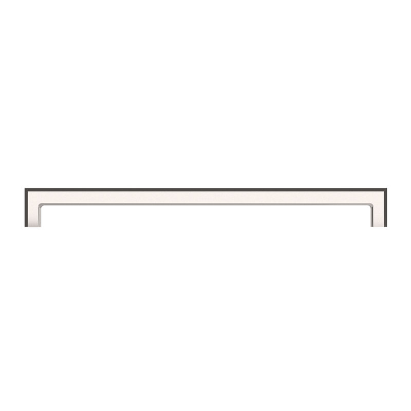 4414 Bevel Pull, 12" CTC, Polished Nickel
