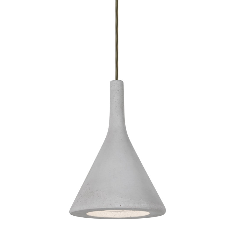 Enes 1 - Light Single Pendant, Bronze, Natural