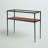 Asrani 39.5'' Glass Top Console Table