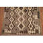 Tapis géométrique brun Kilim 5 x 6