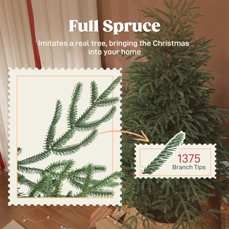 Artificial Christmas Tree, 12.5' H
