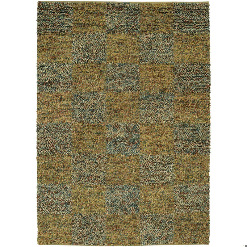 Tapis tissé à la main Celsa, Rond 7 pi 9 po