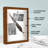 Cattalaya Solid Wood Shadow Box Picture Frame