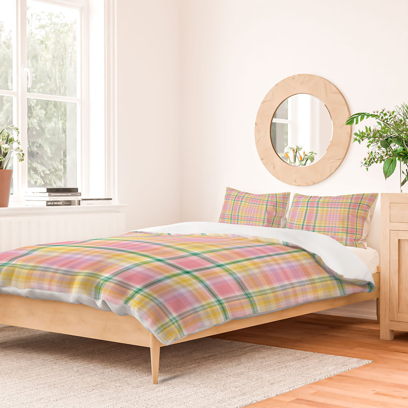 Ensemble de housse de couette en microfibre orange 3 pièces, Housse de couette simple + 1 taie d'oreiller