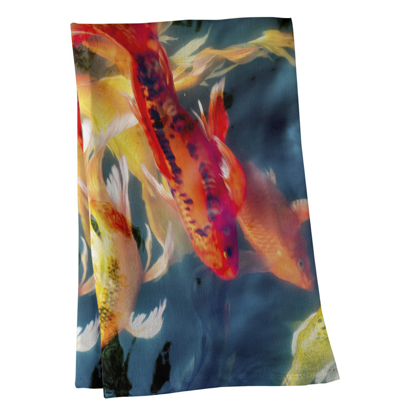 Bourbeau Tea Towel Kitchen Towel, Poly Twill