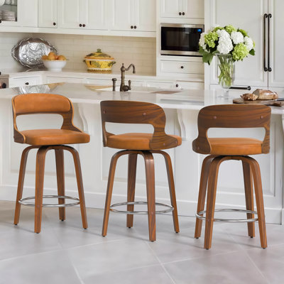 Tabouret de comptoir pivotant 26 po Carylon