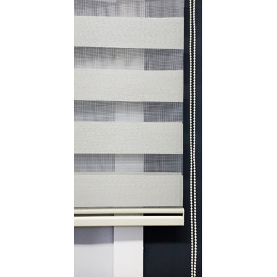  Zebra Semi-Sheer and Blackout Roller Shade
