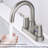 Centerset 2-handle Bathroom Faucet-88120209