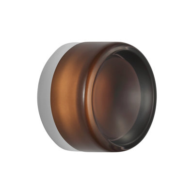 Scott Living Tatum 5" Modern 3000K LED Wall Sconce Light in Chrome