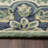 Cementon Handmade Green Floral 100% Wool Tufted Area Rug-613348133