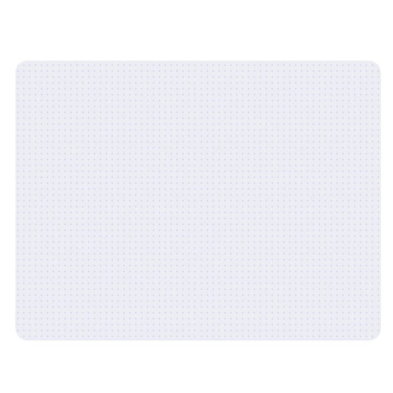 Straight Rectangular Chair Mat, Not Included, 0.06" H x 48" W x 36" D