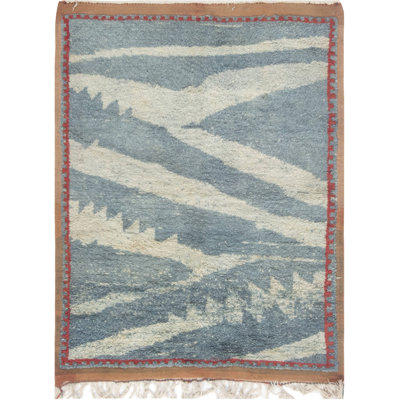 Vintage One-of-a-Kind Rectangle 3'10" x 5'1" Area Rug