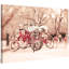 Little Red Riding Bike by Morgan J Hartley - Wrapped Canvas Print-1656127794