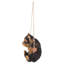 Statue de yorkshire-terrier suspendu