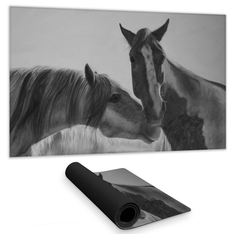 Horses lover - 14.00"x24.25" Desk mat
