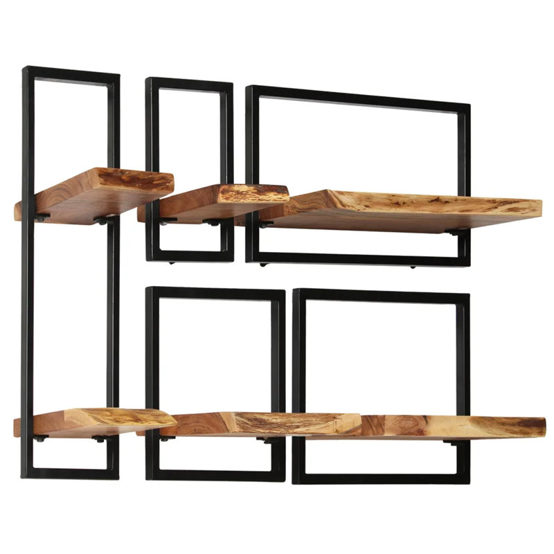 Wrentham 6 Piece Recessed Wall Shelf