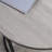 Round Nesting Tables Set Of 2, Stacking Coffee Table Set With Metal Frame For Living Room, Grey
