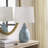 Suze Lorene Light Blue Table Lamp