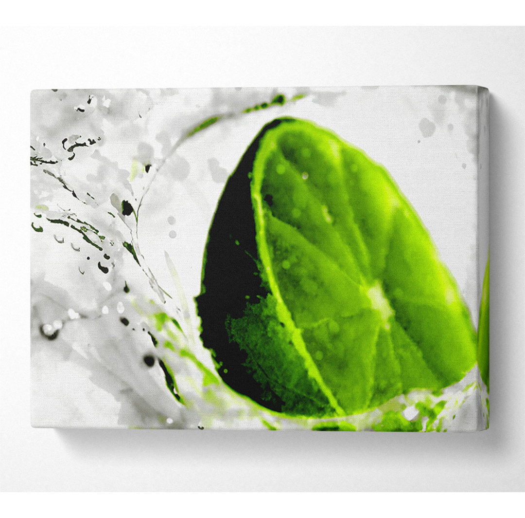 Lime Splash - Druck