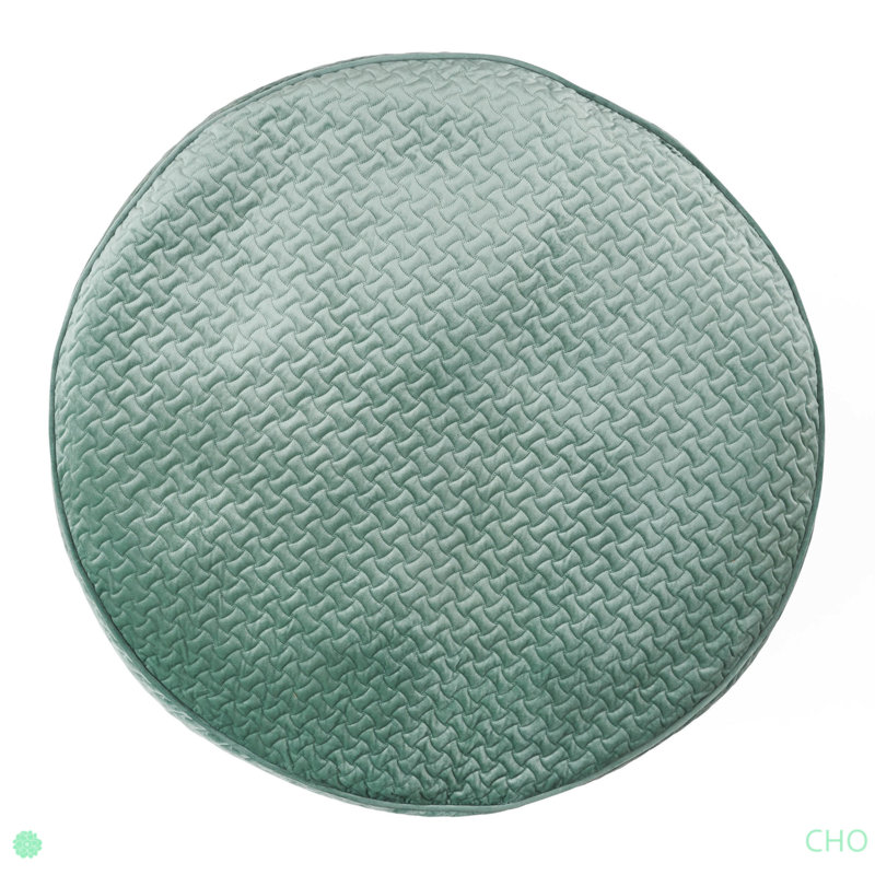 Borroco 4 Foot Short Cylindrical Bean Bag, Teal