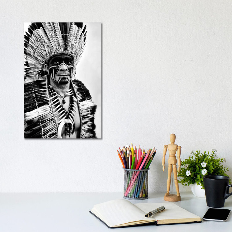 Indian by Glauco Meneghelli - Wrapped Canvas Print, 20.32 cm H x 30.48 cm W
