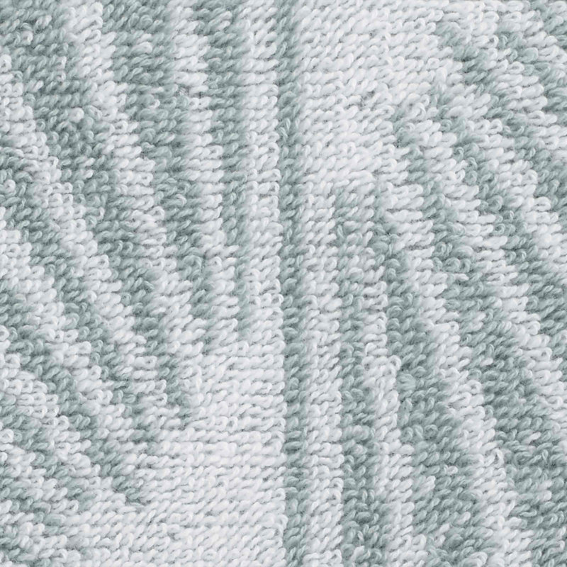 Aqua Blue Cotton Jacquard Woven Hand Towels Set