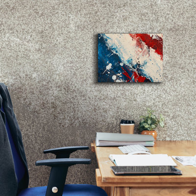 Wrought Studio 'Red White And Blue' by Andreas Magnusson Canvas Wall Art, 54" x 40"