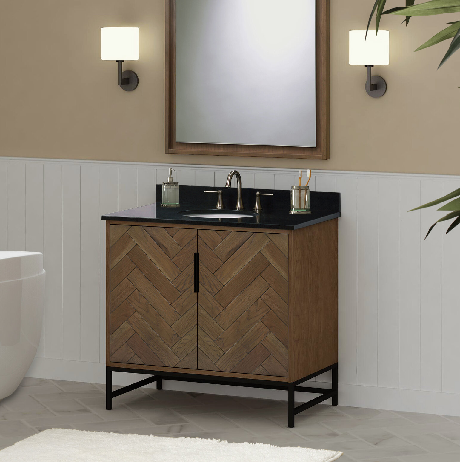 Style Selections Driftwood 24-in x 62-in x 9-in Driftwood 3-Shelf Over-the- Toilet Storage in the Over-the-Toilet Storage department at