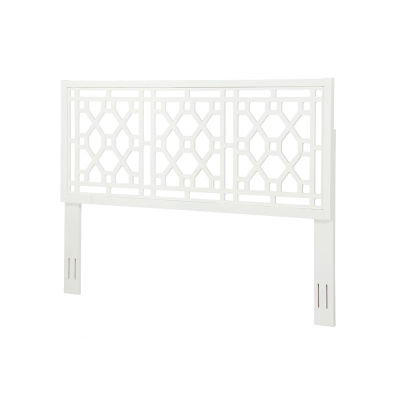 Tabor Chippendale White Headboard - King, King