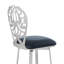 Tabouret de bar Herdon en acier inoxydable brossé et similicuir Herdon-1877653080-1875473709