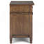 Carlton - Bedside Table - Rustic Natural Aged Brown-1258077279