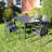 Roann Rectangular Table with 6  Chairs Garden Set