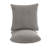 Decorative Compression Light Gray Corduroy Square Throw Pillow Covers With Inserts-102345301