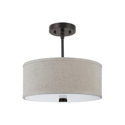 Middlesbrough Fabric Flush Mount