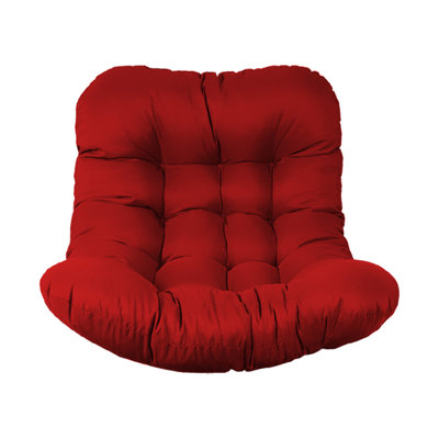 Remplacement du coussin de chaise d'œuf, coussin de chaise d'extérieur suspendu de 7,8 po d'épaisseur, coussin de balançoire hamac imperméable