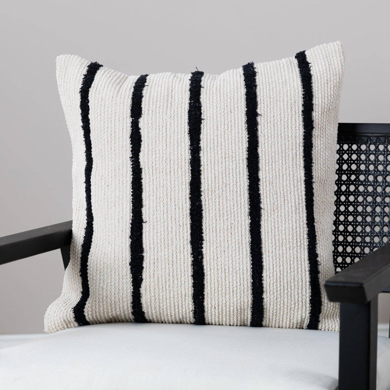Ovedia Striped Pillow Cover