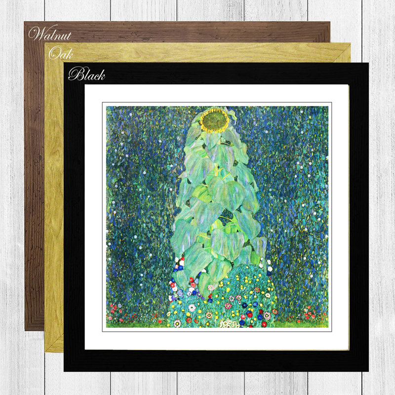 Gustav Klimt - Single Picture Frame Painting, Oak
