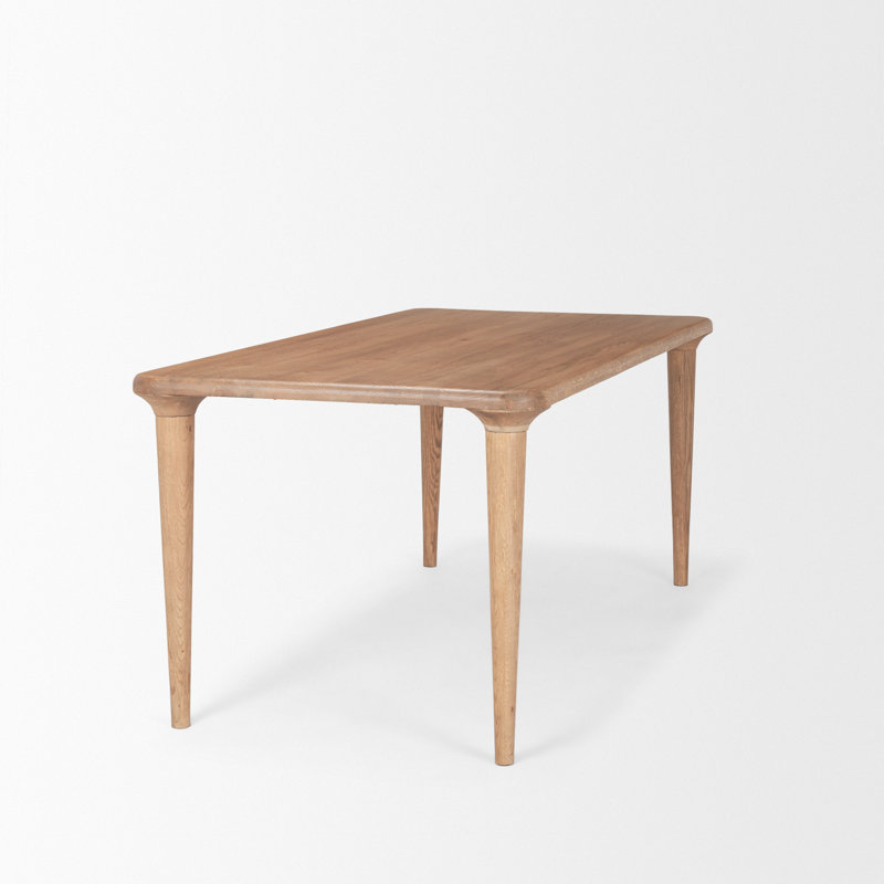 Table rectangulaire en chêne 84 po x l 42 po x H 30 po Redrow