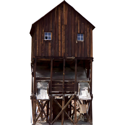 Sp12725 Western Rustic 1800S Old Gold Mine