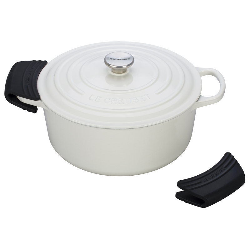 Silicone Pot Grips Set, Black