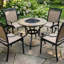 4 - Person Patio Dining Set Table,