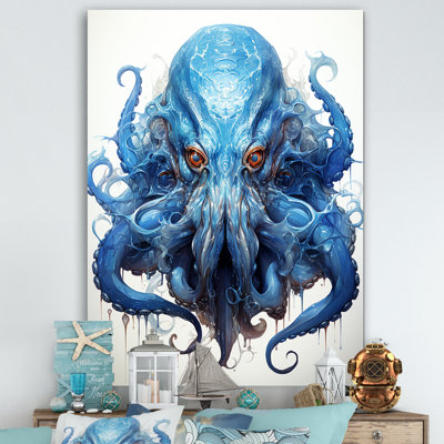 Pieuvre, céphalopode azur