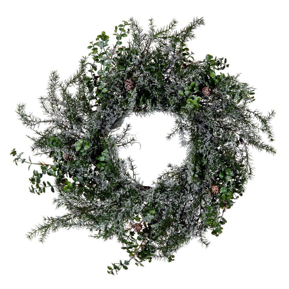 26'' Faux Cedar Wreath