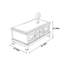 Table basse avec armoires et coins arrondis-1933617831