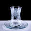 Ensemble de 6 verres à thé Venice