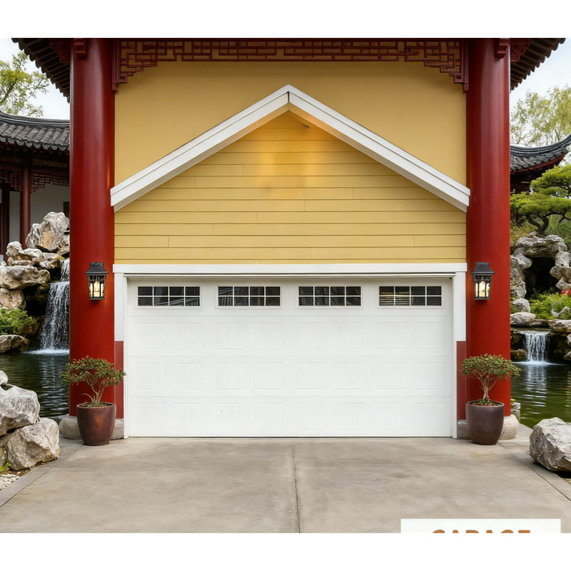 Ensemble de 2 luminaires d'extérieur imperméables et d'extérieur avec verre ondulé pour couloir de garage